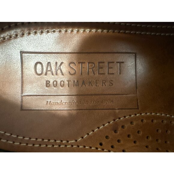 Oak Street Bootmakers Chromexcel Beefroll Penny Loafer Size 9 D color Green - Picture 8 of 9
